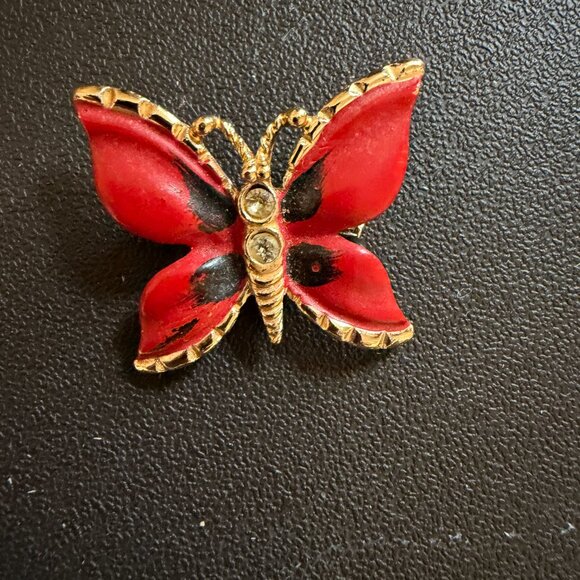 Colorful Butterfly Brooch Set - Picture 10 of 12
